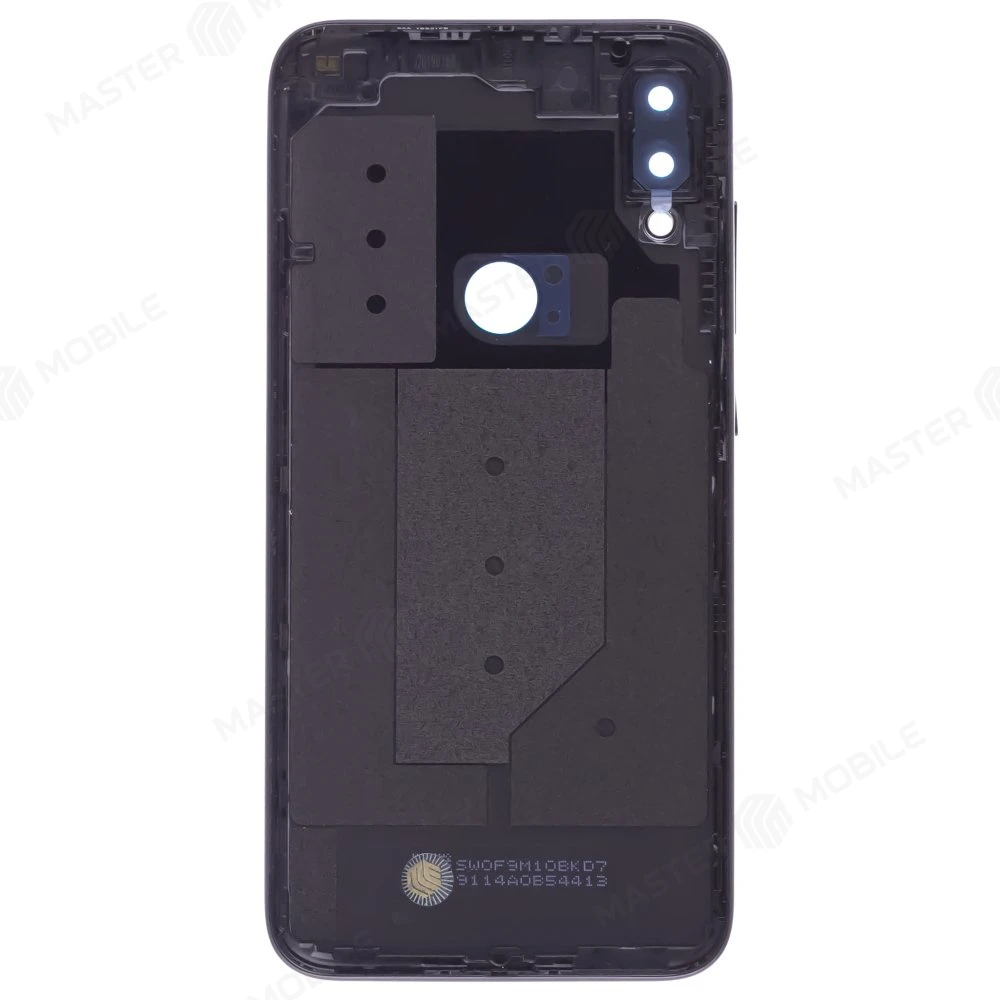 Задняя крышка для Xiaomi Mi Play (M1901F9E) (черный) (в сборе со стеклом камеры) фото №2