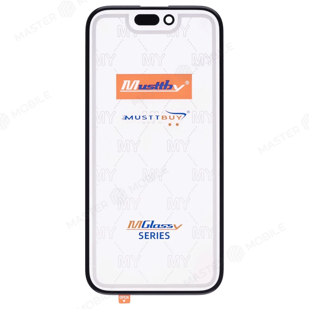 Стекло модуля для Apple iPhone 15 + OCA (Musttby) фото №1