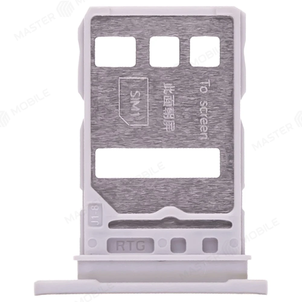 Держатель сим-карты для Huawei Honor 90 (REA-NX9) (серебристый) фото №1