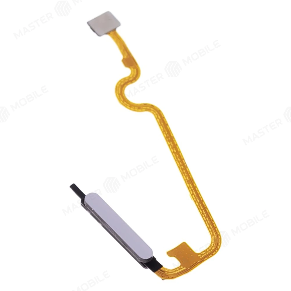 Шлейф для Infinix Hot 20S (X6827) с комп. + сканер отпечатка пальца (белый)  фото №3