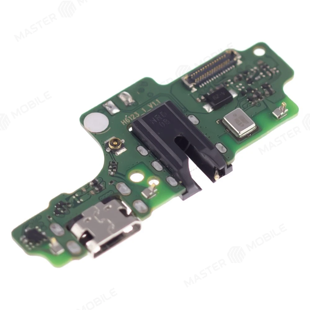 Нижняя плата для Tecno Spark 6 GO (KE5) / Spark GO 2020 / 5 Air (KD6) / Pouvoir 4 (LC7) с комп. + разъем зарядки + микрофон (ORIG100) фото №3