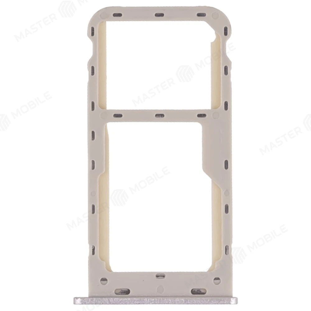 Держатель сим-карты для Huawei Honor 6A (DLI-TL20) (серебристый) фото №1