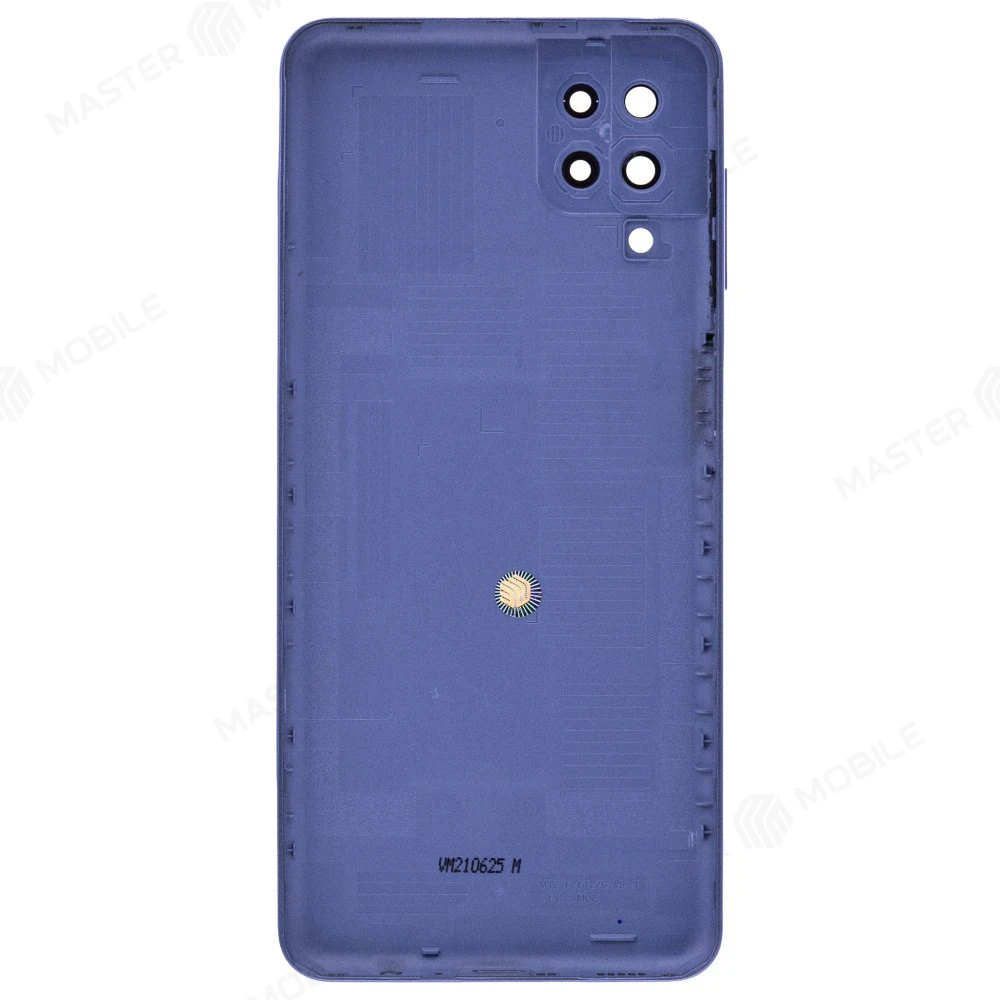 Задняя крышка для Samsung M127 Galaxy M12 (синий) (в сборе со стеклом камеры) фото №2