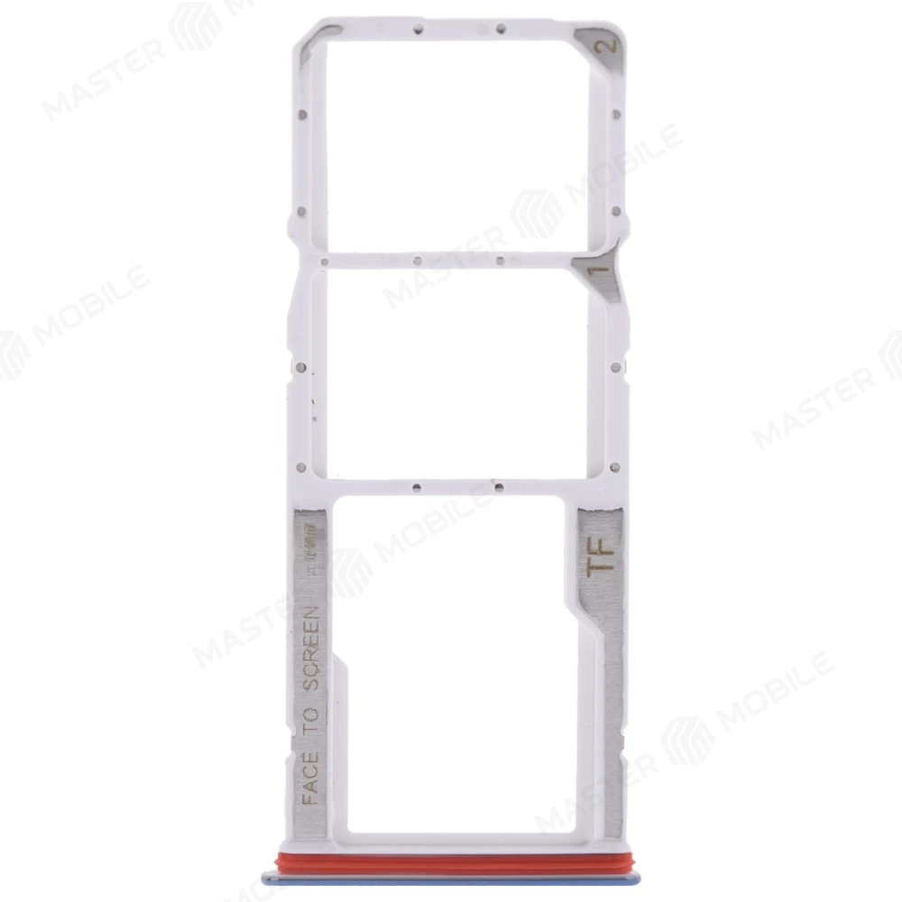 Держатель сим-карты для Xiaomi Redmi Note 10 4G (M2101K7AG) / Redmi Note 10S (M2101K7BG) (синий) фото №1