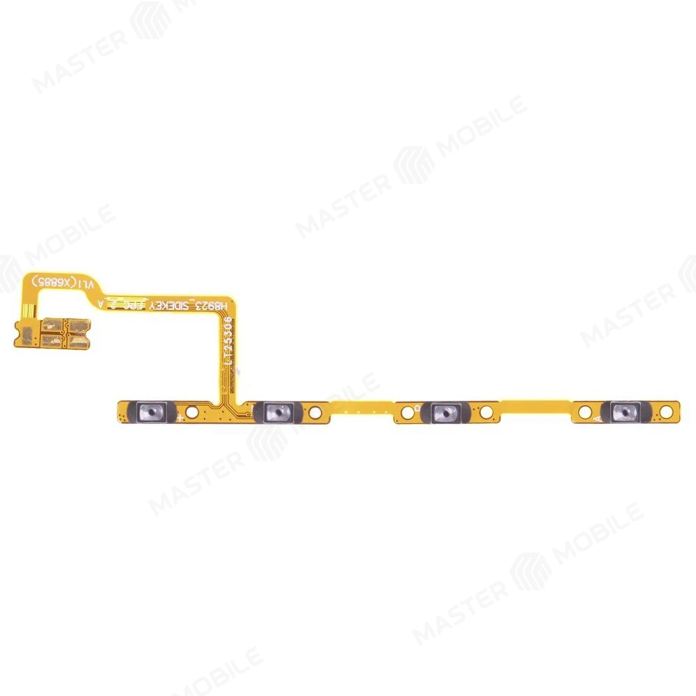 Шлейф для Infinix Hot 60 Pro (X6885) с комп. (на кнопку включения и кнопки громкости) фото №1