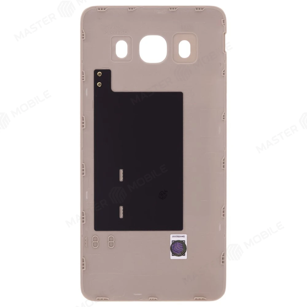 Задняя крышка для Samsung J510 Galaxy J5 (2016) (золотистый) фото №2