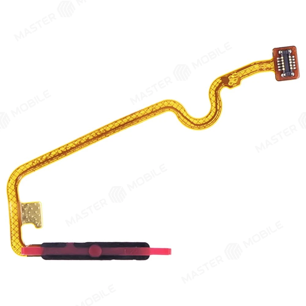 Шлейф для Tecno Camon 18P (CH7N) с комп. + сканер отпечатка пальца (черный) фото №2