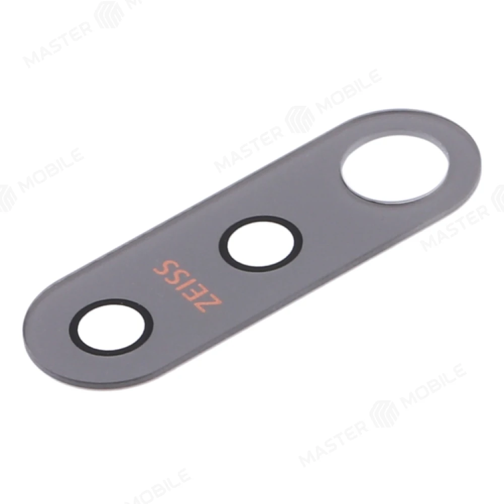 Стекло задней камеры для Nokia 7.1 (TA-1095) (без рамки) (черный) фото №1