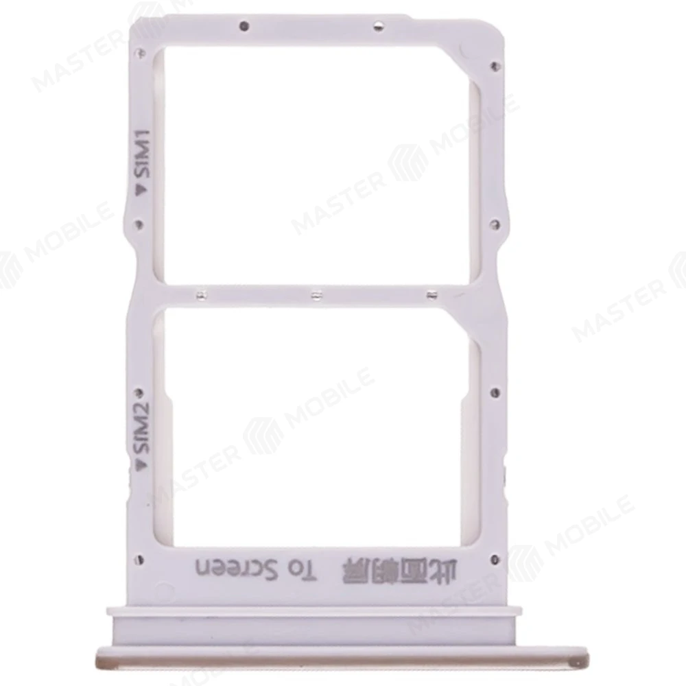 Держатель сим-карты для Huawei Nova 8 (ANG-LX1) (серебристый) фото №1