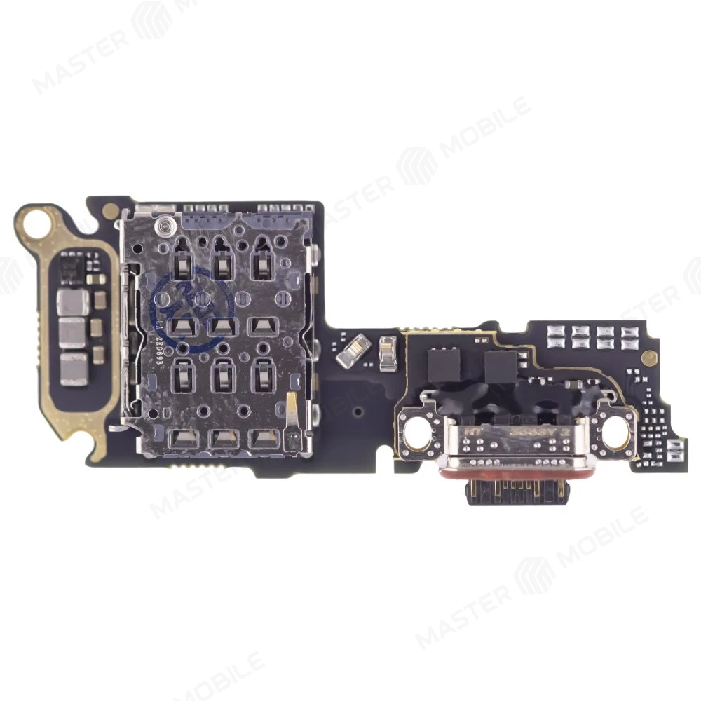 Нижняя плата для Xiaomi 13 (2211133G) с комп. + разъем зарядки + микрофон + разъем SIM фото №2