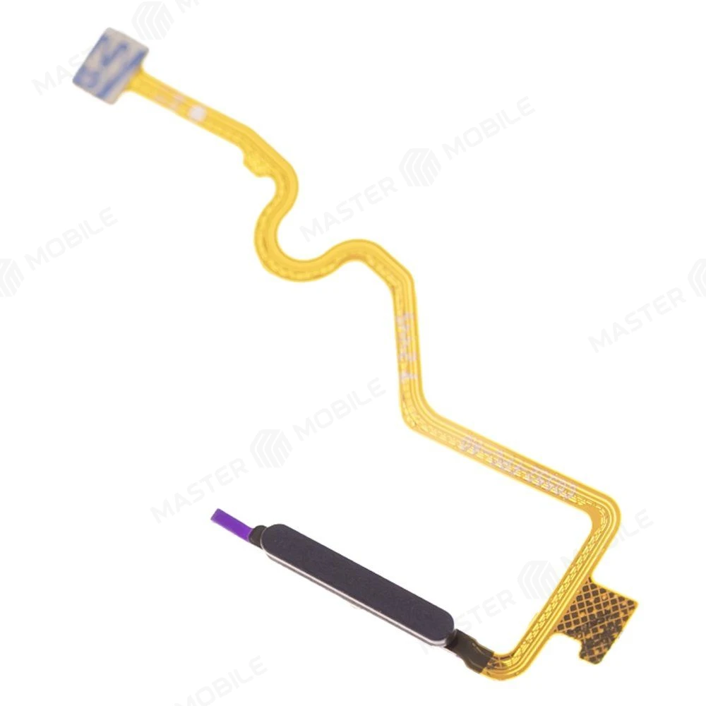 Шлейф для Tecno Spark GO 2 (KM4) с комп. + сканер отпечатка пальца (черный) фото №3