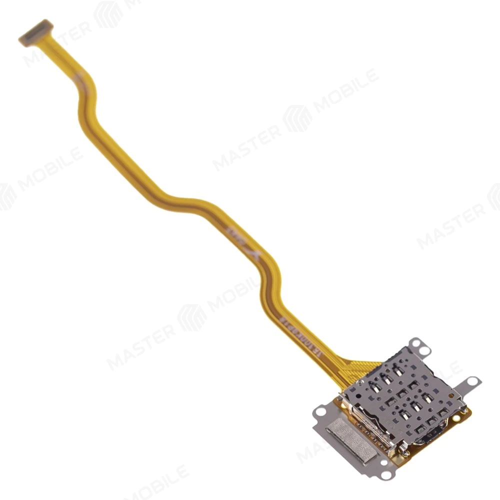 Шлейф для Xiaomi Mi 11 Lite (M2101K9AG) / Mi 11 Lite 5G (M2101K9G) / 11 Lite 5G NE (2109119DG) с комп. + разъем SIM + считыватель карты памяти фото №3