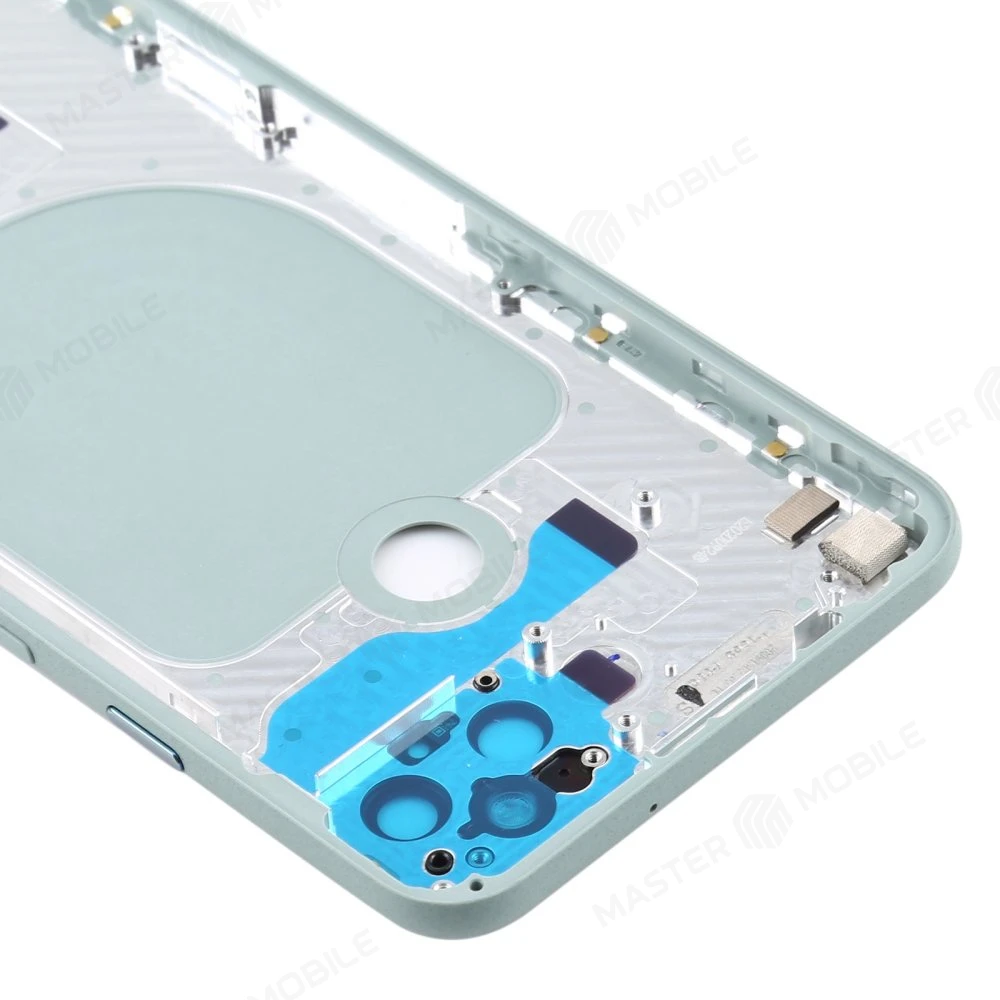 Задняя крышка для Google Pixel 5 (GD1YQ/GTT9Q/G5NZ6) (зеленый) (в сборе со стеклом камеры) фото №4