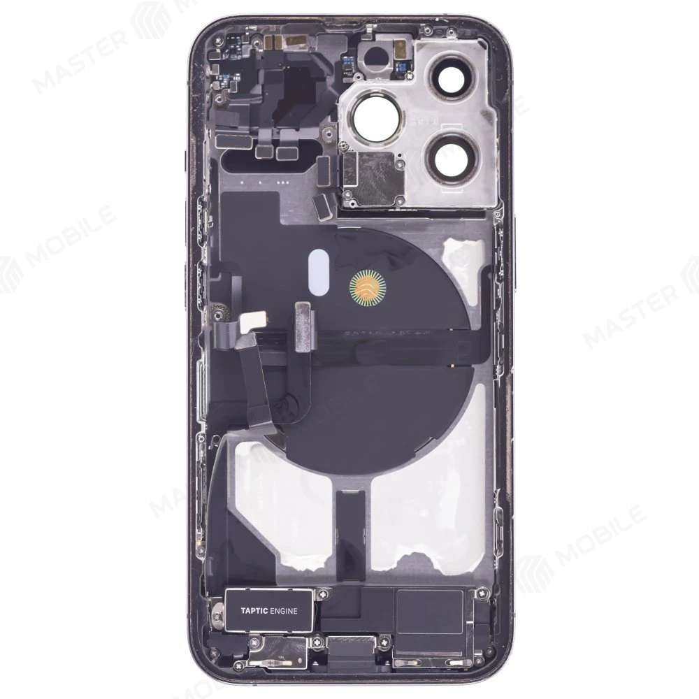 Корпус для Apple iPhone 13 Pro (черный) (в сборе) (с разбора) (ORIG100) (возможен дефект ЛКП) фото №2