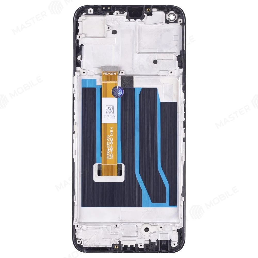 Дисплей для Realme 9 Pro (RMX3472) / Q5 (RMX3478) + тачскрин (черный) (в рамке) (ORIG) фото №2