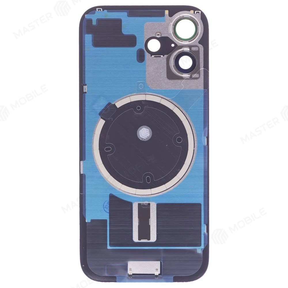 Задняя крышка для Apple iPhone 17 (SIM + eSIM) / iPhone 17 (eSIM) (белый) (в сборе со стеклом камеры) (Premium) фото №2