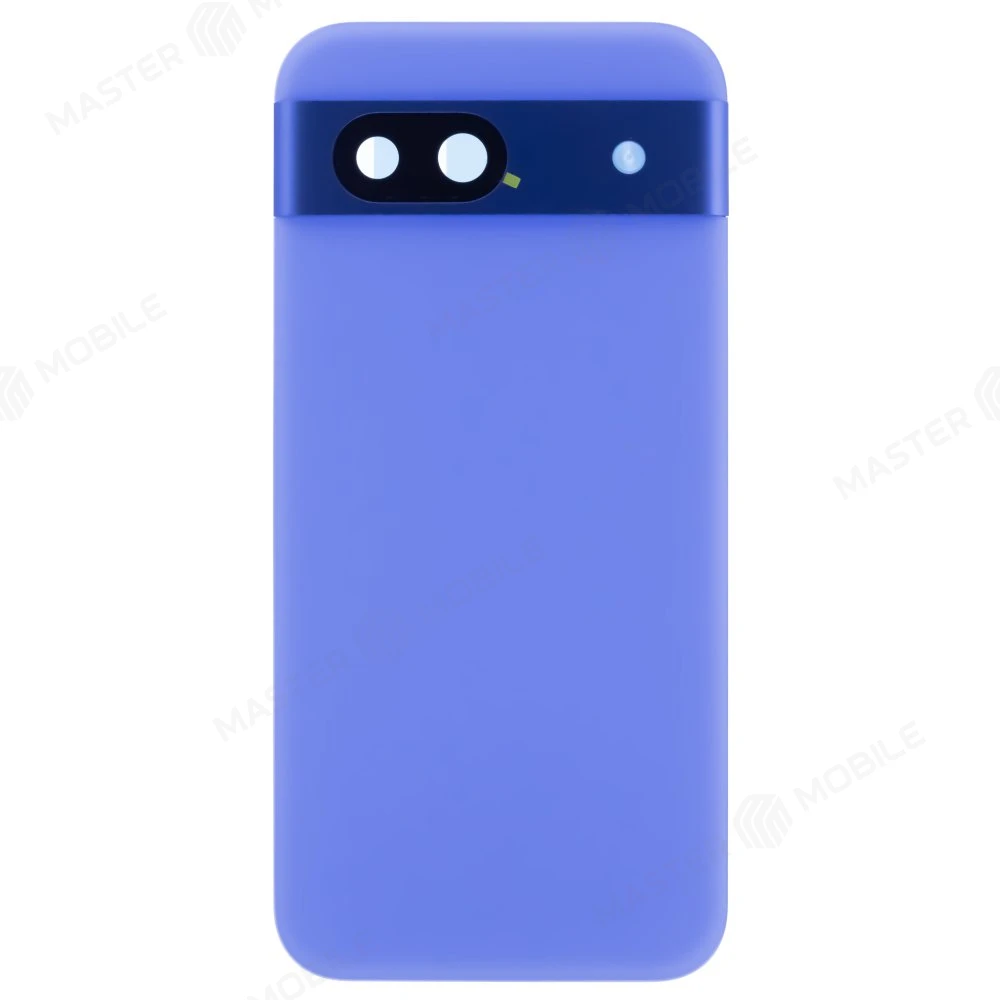 Задняя крышка для Google Pixel 8A (GKV4X/G6GPR/G8HHN/G576D) (синий) (в сборе со стеклом камеры) фото №1