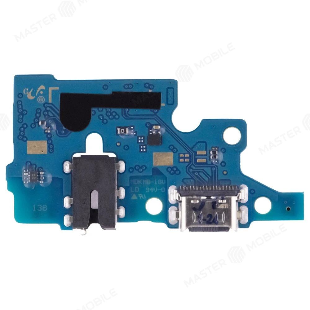 Нижняя плата для Samsung A715 Galaxy A71 с комп. + разъем зарядки + разъем гарнитуры + микрофон  фото №2