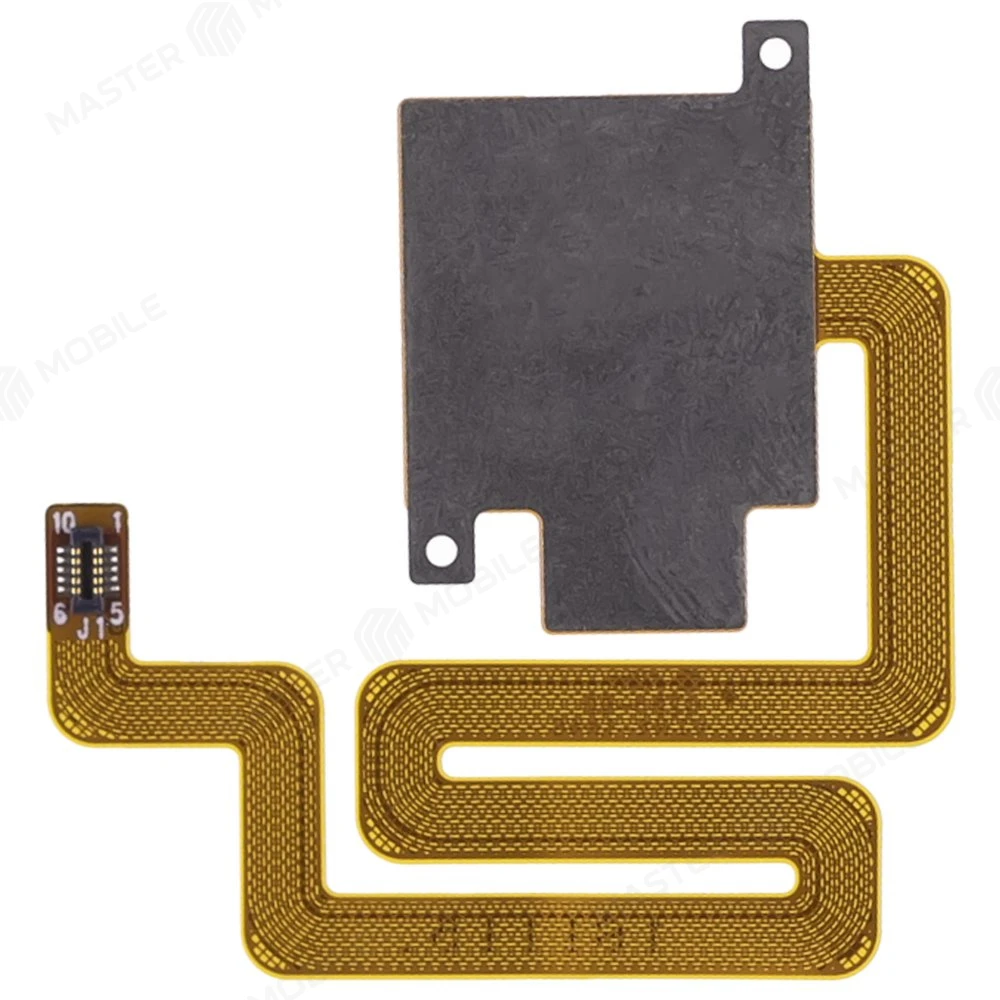 Шлейф для Xiaomi Redmi 4 с комп. + сканер отпечатка пальца (белый)  фото №2