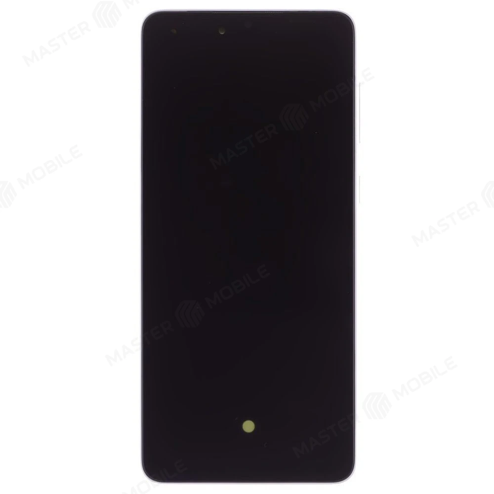 Дисплей для Samsung A336 Galaxy A33 5G + тачскрин (серебристый) (в рамке) (OLED) (Full Size) фото №1