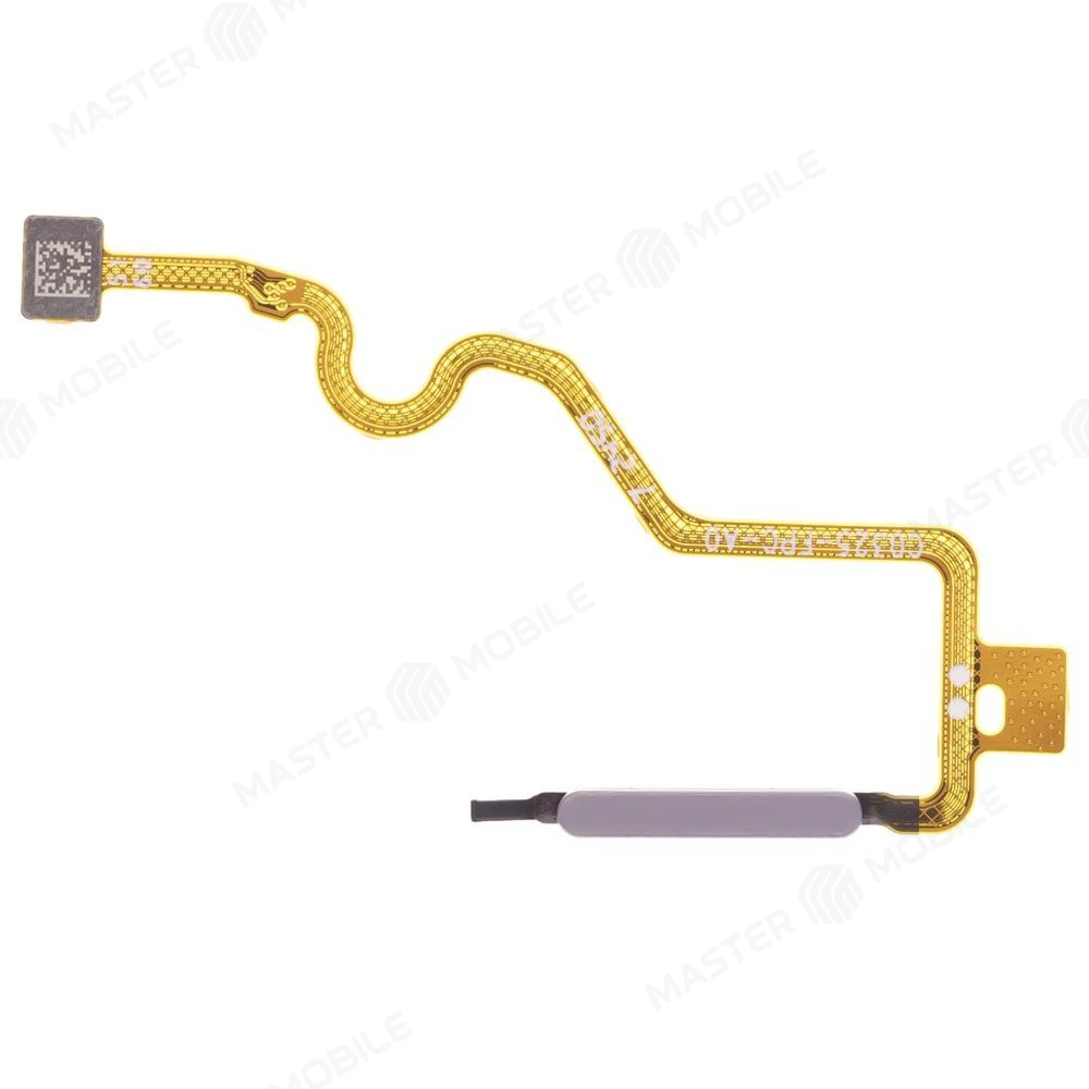 Шлейф для Tecno Spark GO 2 (KM4) с комп. + сканер отпечатка пальца (титановый)  фото №1