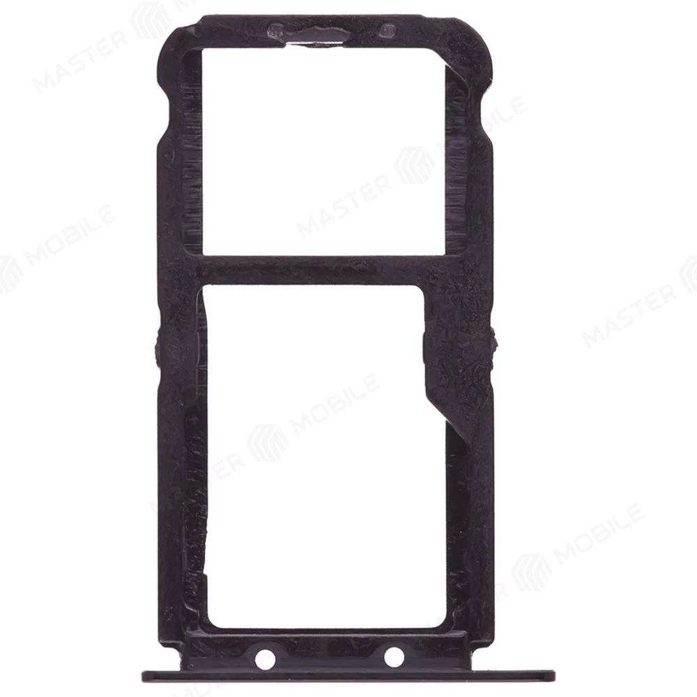 Держатель сим-карты для Huawei Mate 20 Lite (SNE-LX1) (черный) фото №1