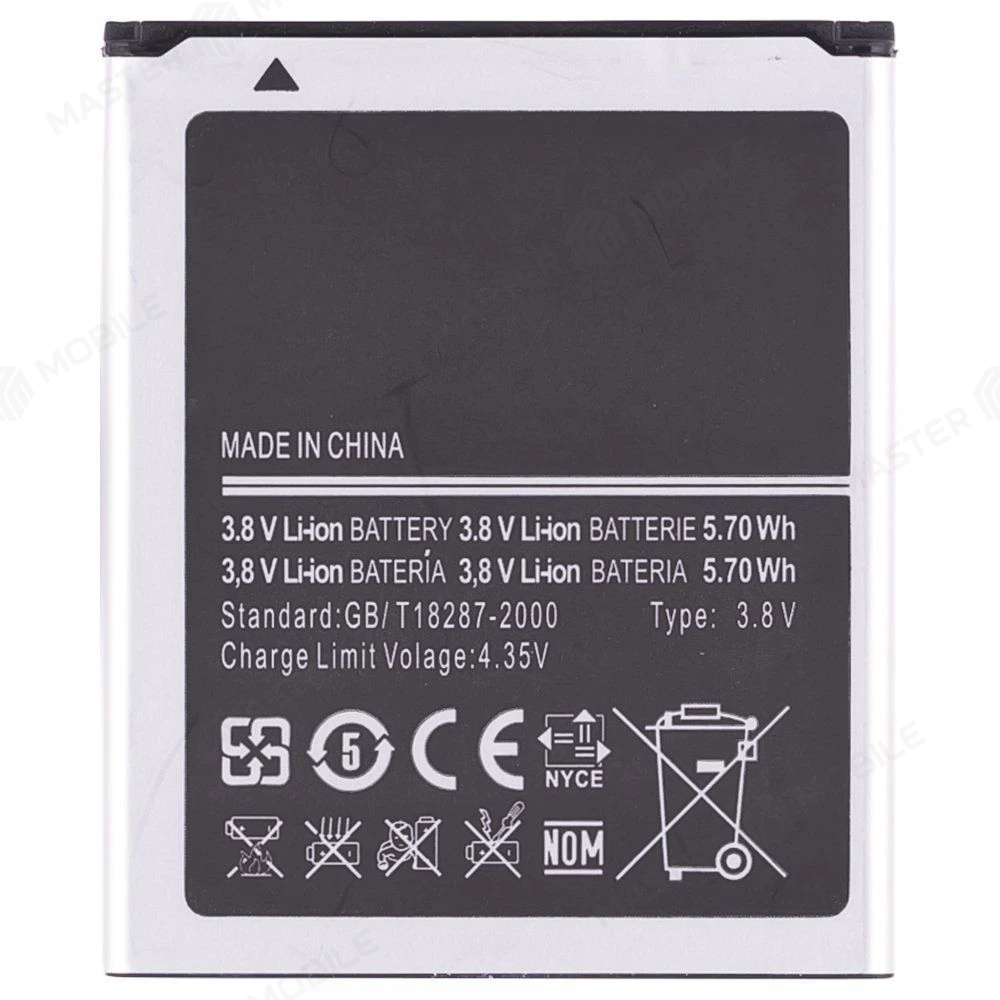 Аккумулятор для Samsung i8160 Galaxy Ace II / i8190/i8200 Galaxy S3 mini / S7562 Galaxy S Duos и др. (EB425161LU) (Premium) фото №2