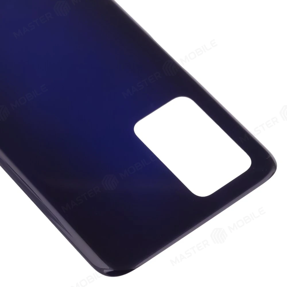 Задняя крышка для Realme Narzo 30 5G (RMX3242) (синий) фото №3