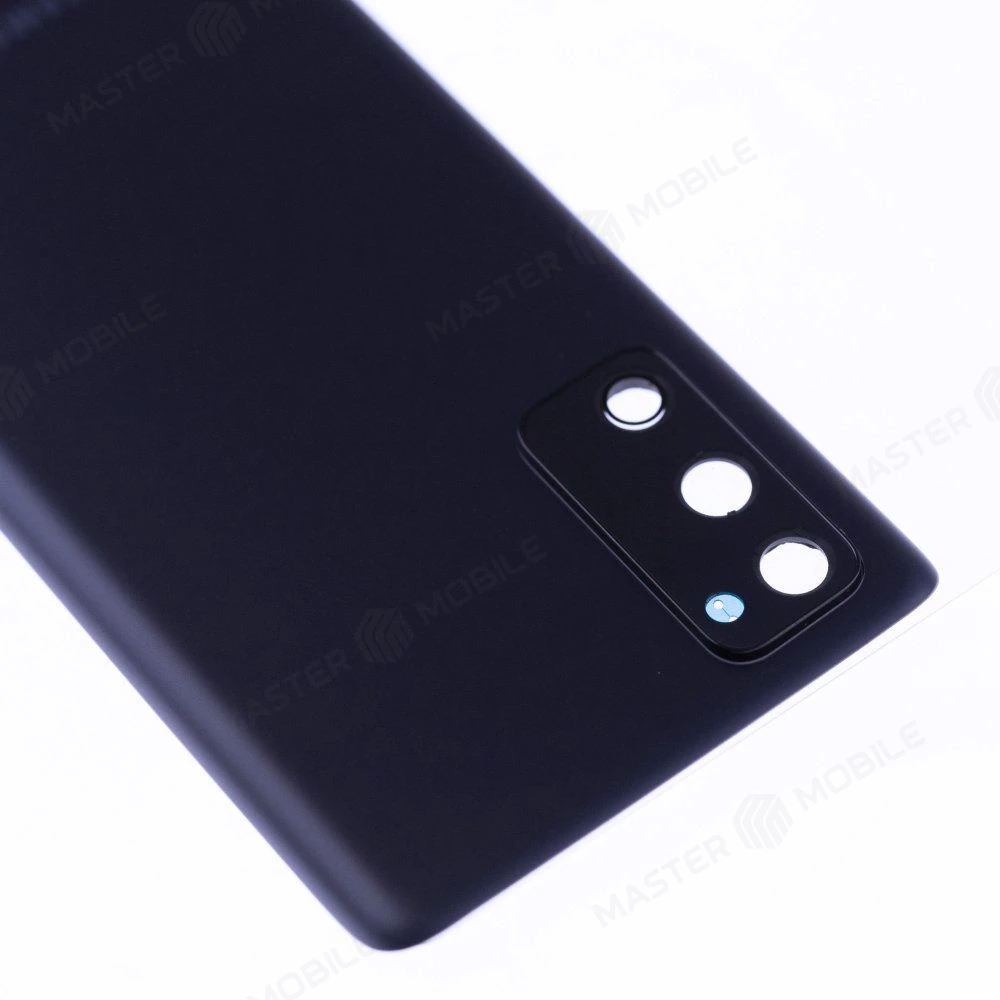 Задняя крышка для Samsung G780 Galaxy S20 FE (синий) (в сборе со стеклом камеры) (ORIG100) фото №3