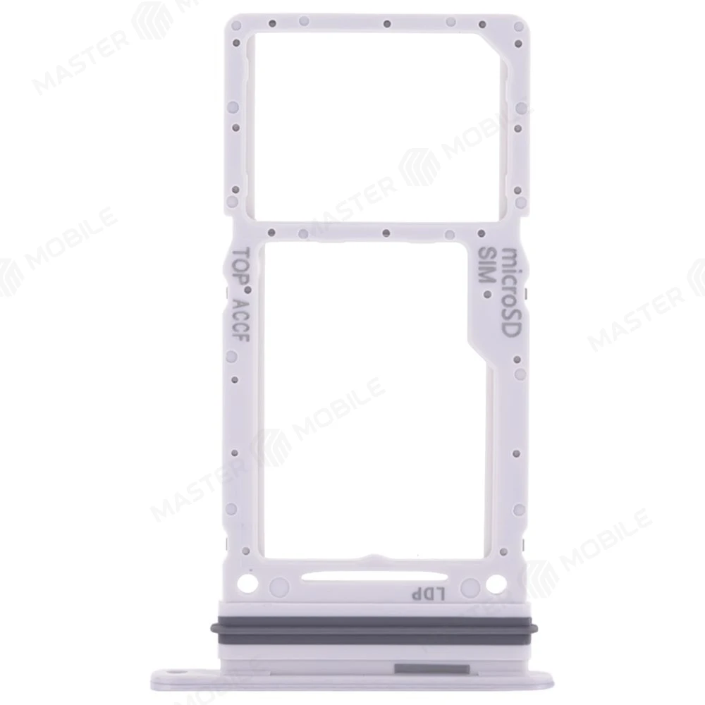 Держатель сим-карты для Samsung A336 Galaxy A33 5G (серебристый) фото №1