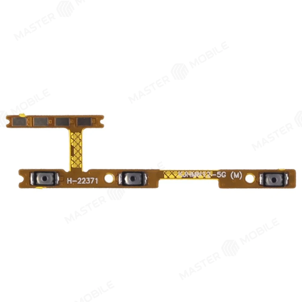 Шлейф для Xiaomi Poco X5 5G (22111317PG) / Redmi Note 12 5G (22111317G) с комп. (на кнопку включения и кнопки громкости)  фото №1