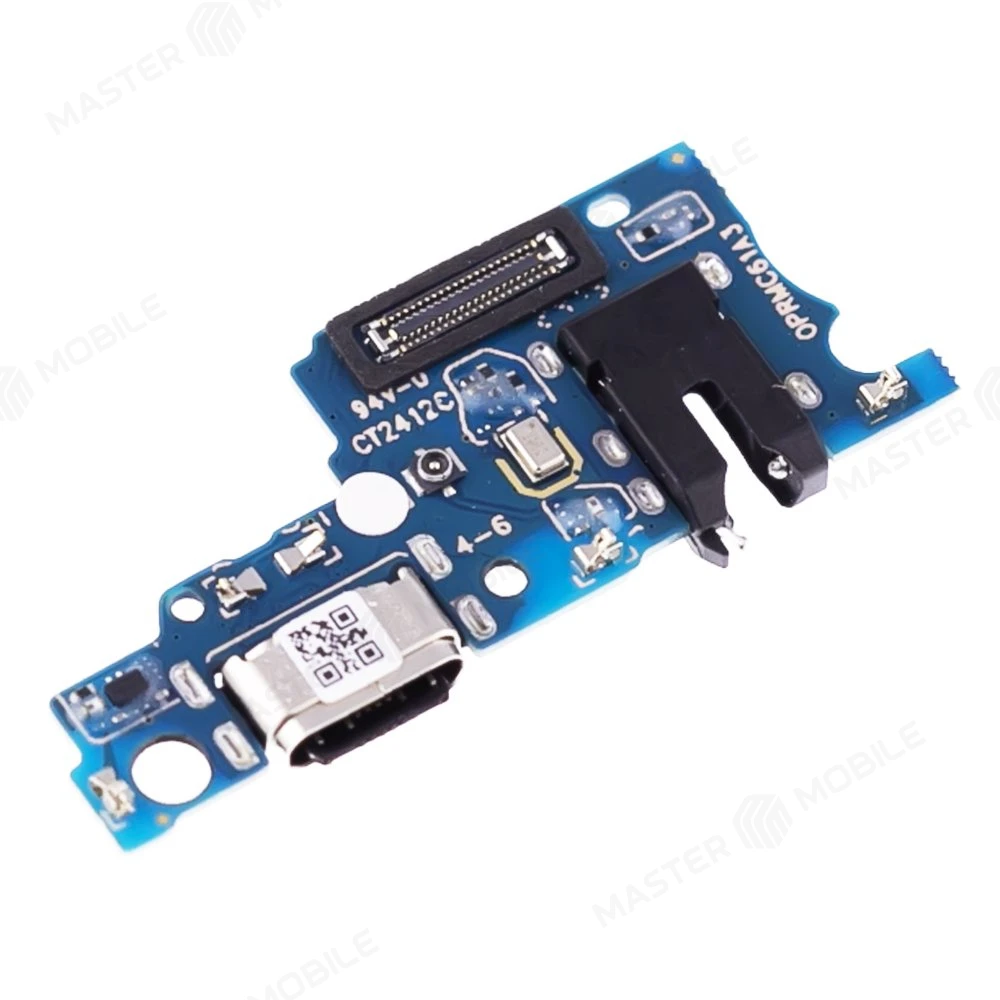 Нижняя плата для Realme C61 (RMX3930) с комп. + разъем зарядки + микрофон + разъем гарнитуры фото №3