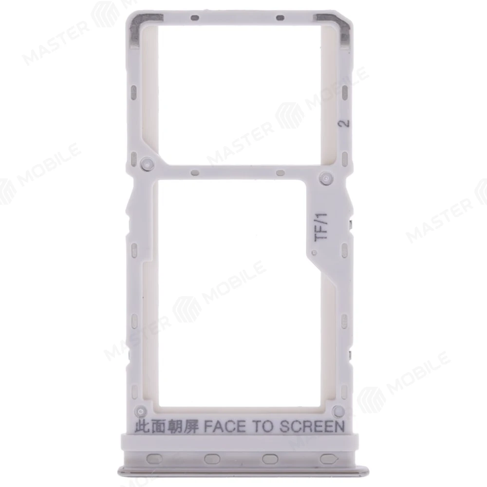 Держатель сим-карты для Xiaomi Mi A3 (M1906F9SH) (белый)  фото №1