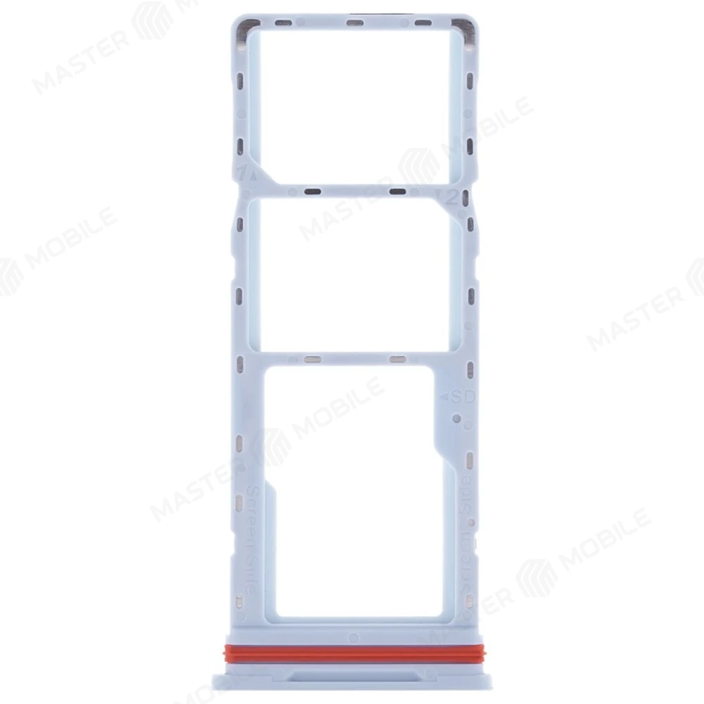 Держатель сим-карты для Infinix Smart 6 HD (X6512) (голубой) фото №1