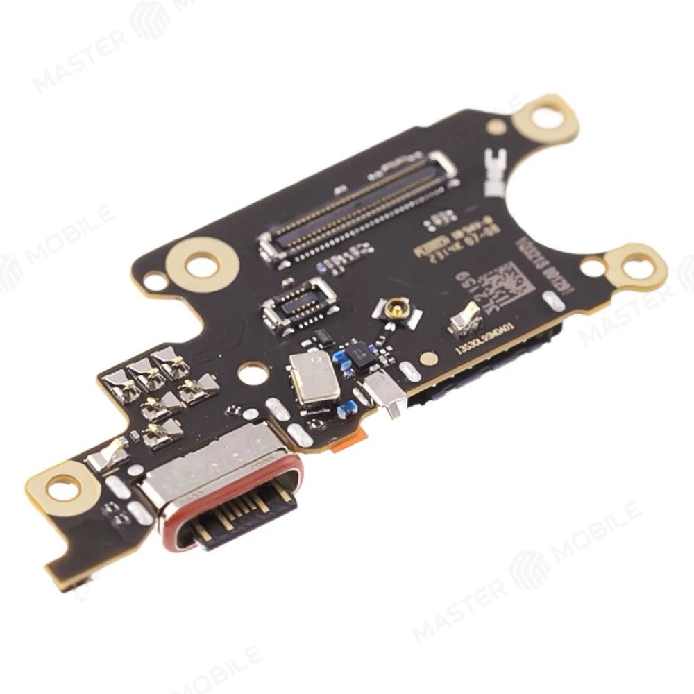 Нижняя плата для Xiaomi 13 Lite (2210129SG) с комп. + разъем зарядки + микрофон + разъем SIM (ORIG100)  фото №3