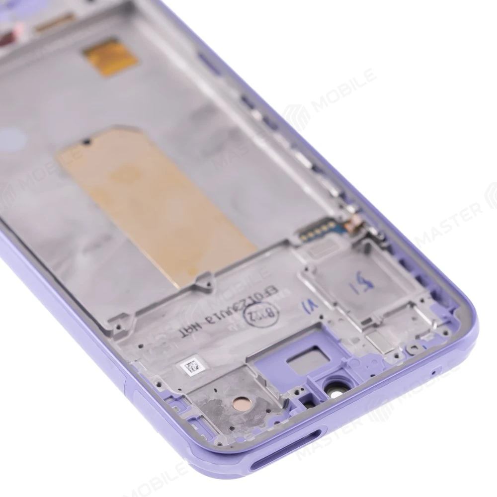 Дисплей для Samsung A546 Galaxy A54 5G + тачскрин (фиолетовый) (в рамке) (ORIG100) (SP) фото №3