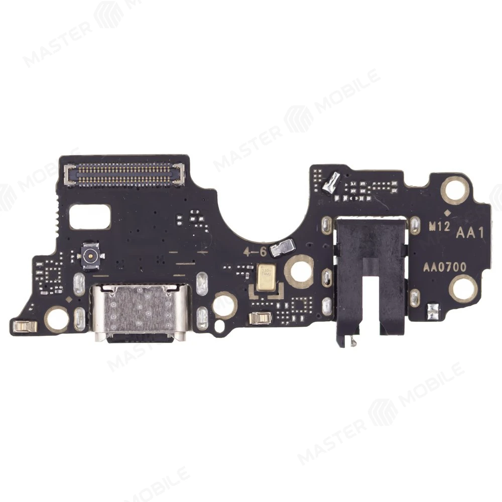 Нижняя плата для OPPO A16 (CPH2269) / OPPO A54 4G (CPH2239) с комп. + разъем зарядки + микрофон фото №1