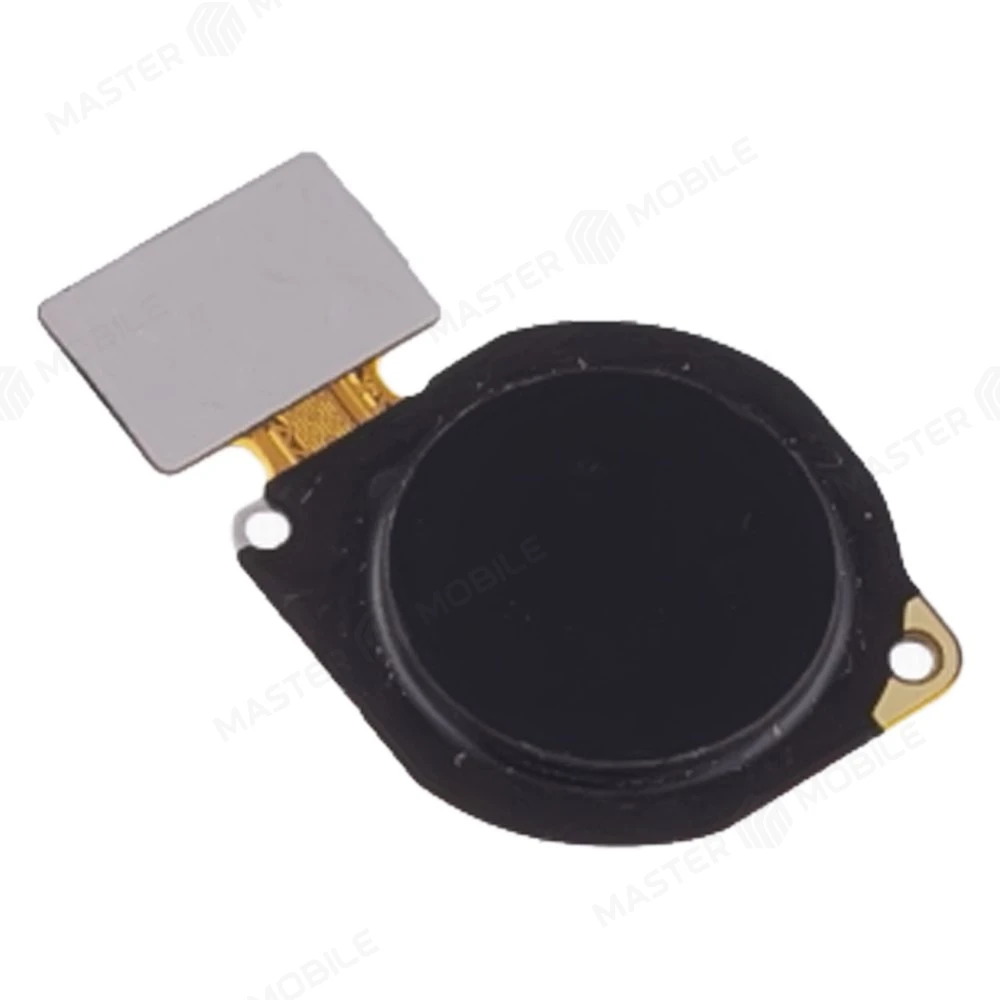 Шлейф для Huawei Honor View 20 (PCT-L29) с комп. + сканер отпечатка пальца (черный)  фото №3