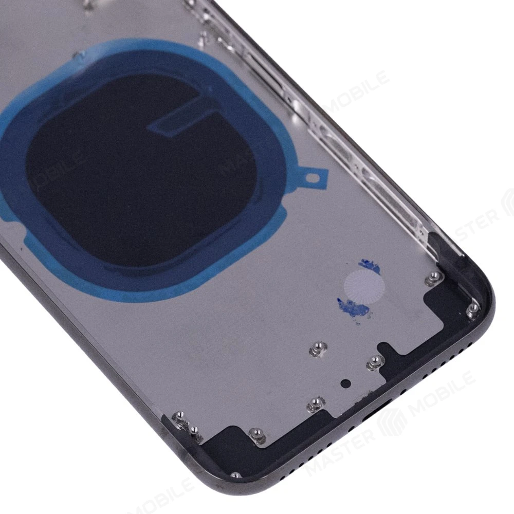 Корпус для Apple iPhone X (серый) (Premium) фото №4