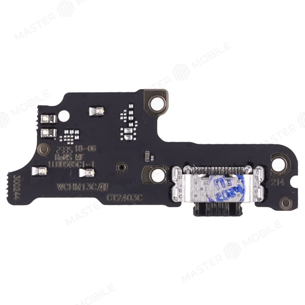 Нижняя плата для Xiaomi Poco M6 4G (2404АРC5FG) с комп. + разъем зарядки + микрофон  фото №2