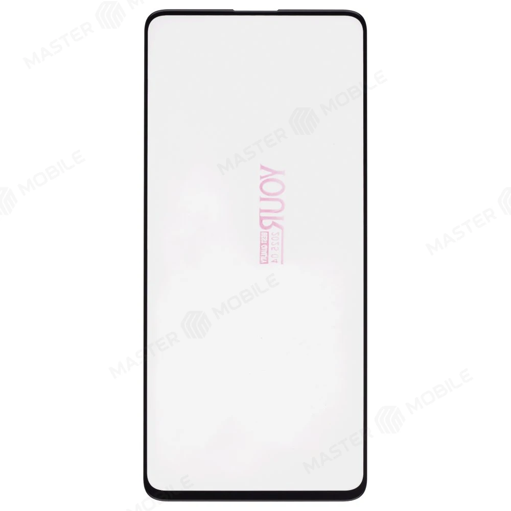 Стекло модуля для Samsung A515 Galaxy A51 / M317 Galaxy M31s + OCA (без выреза камеры) (черный) (Musttby) (Premium) фото №1