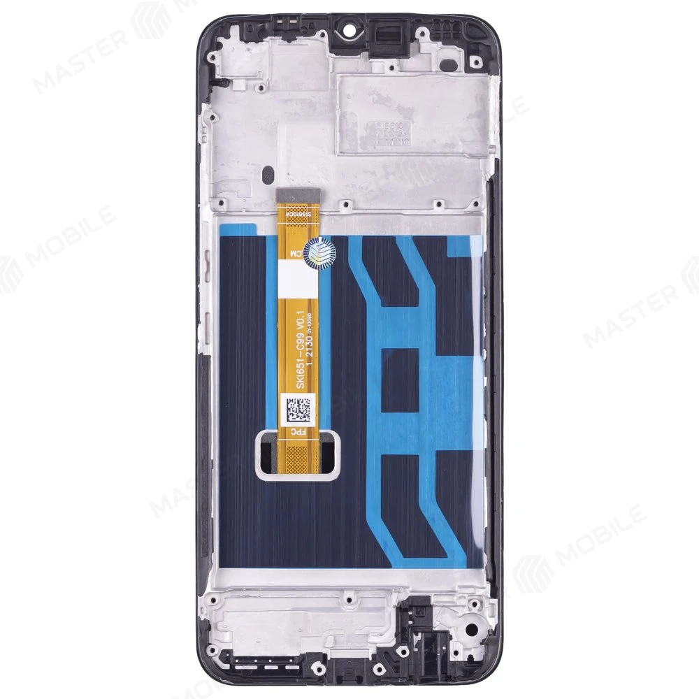 Дисплей для Realme C21Y (RMX3261/RMX3263) + тачскрин (черный) (в рамке) (ORIG) фото №2