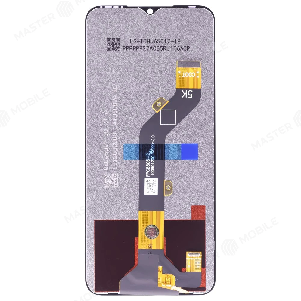 Дисплей для Infinix Hot 12i (X665B) / Hot 20i (X665E) / Smart 6 HD (X6512) + тачскрин (черный) (ORIG) фото №2