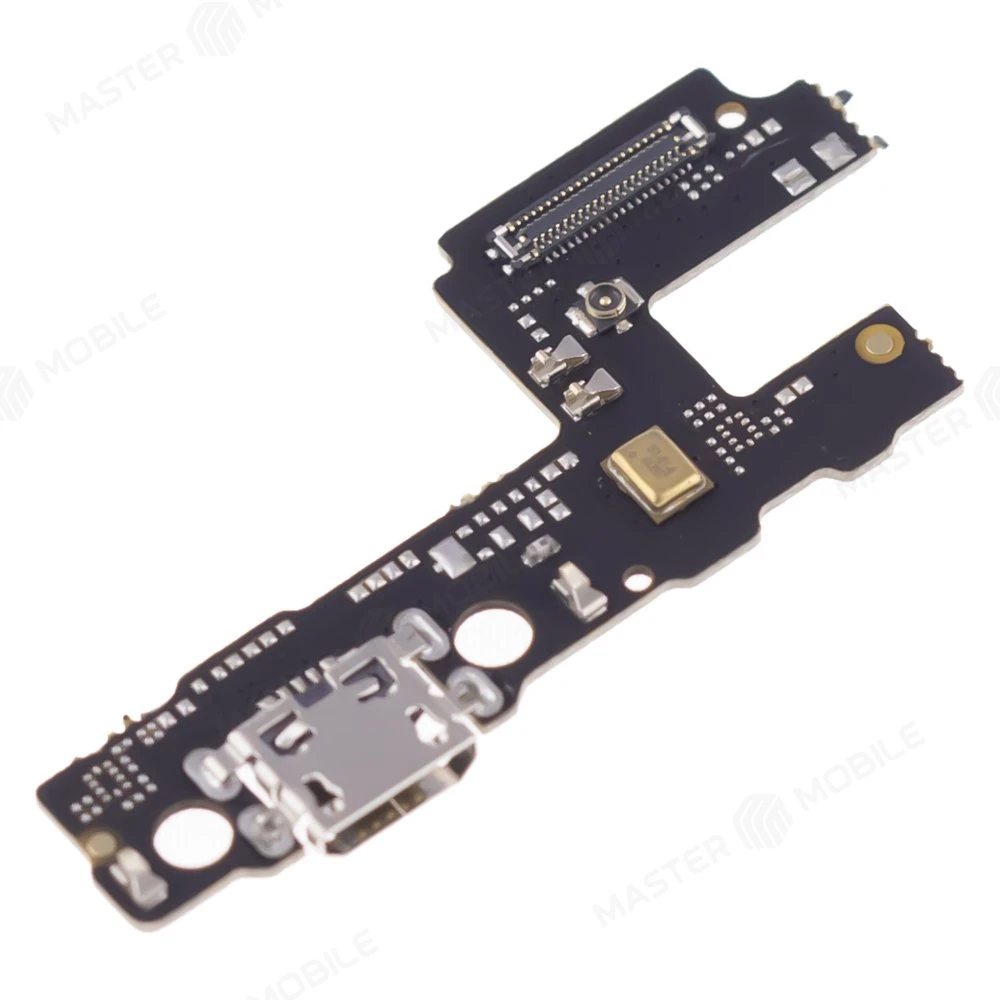 Нижняя плата для Xiaomi Mi Play (M1901F9E) с комп. + разъем зарядки + микрофон  фото №3