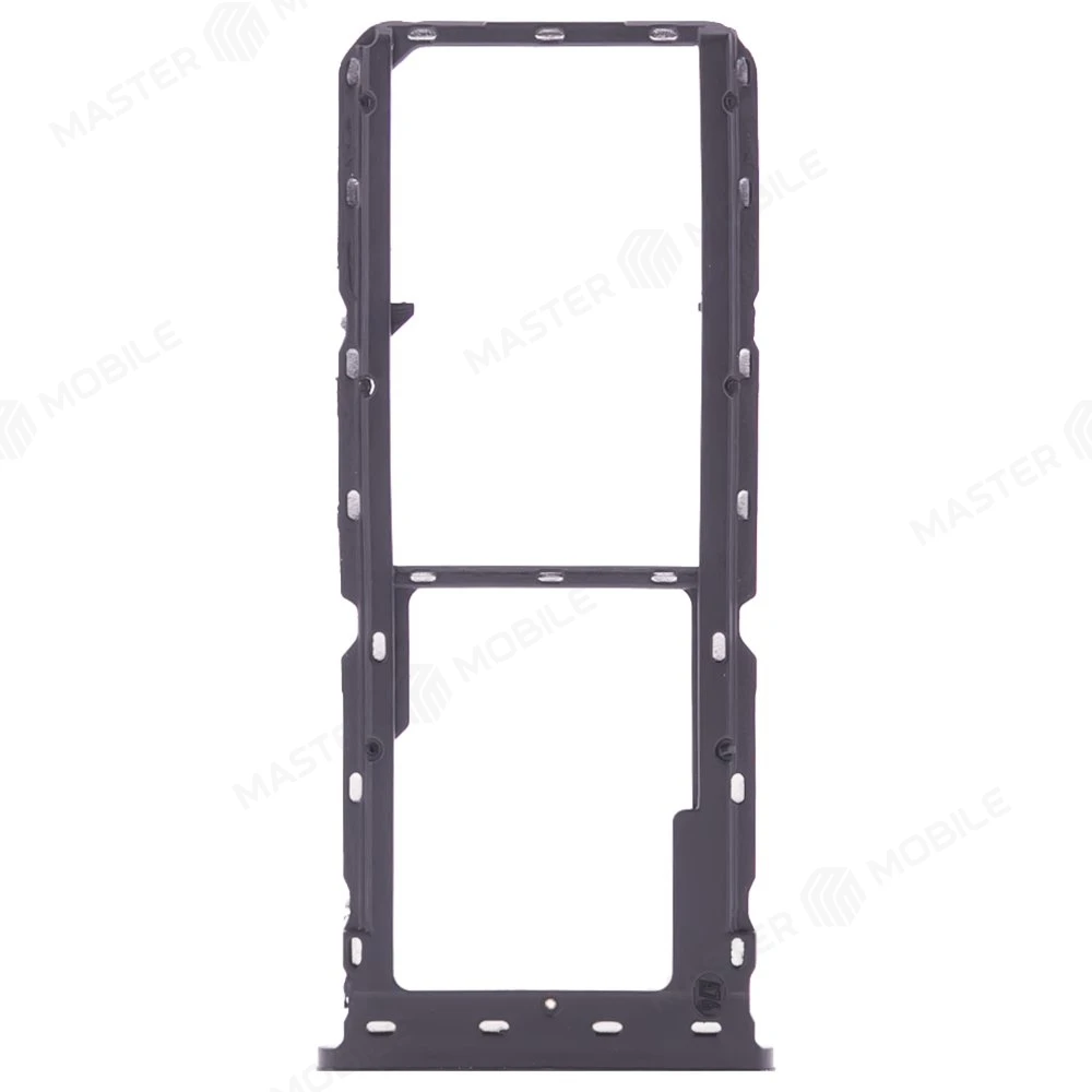 Держатель сим-карты для Realme 9i (RMX3491) (черный) фото №2