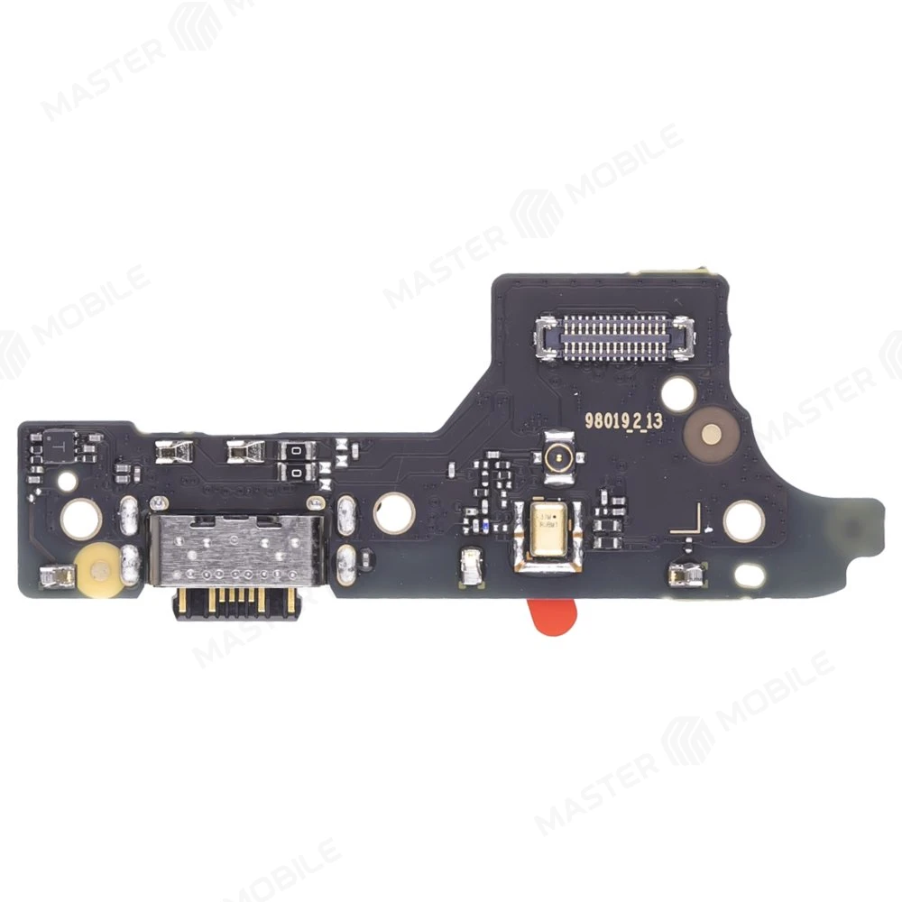 Нижняя плата для Xiaomi Redmi 12 4G (23053RN02Y) с комп. + разъем зарядки + микрофон (ORIG100)  фото №1