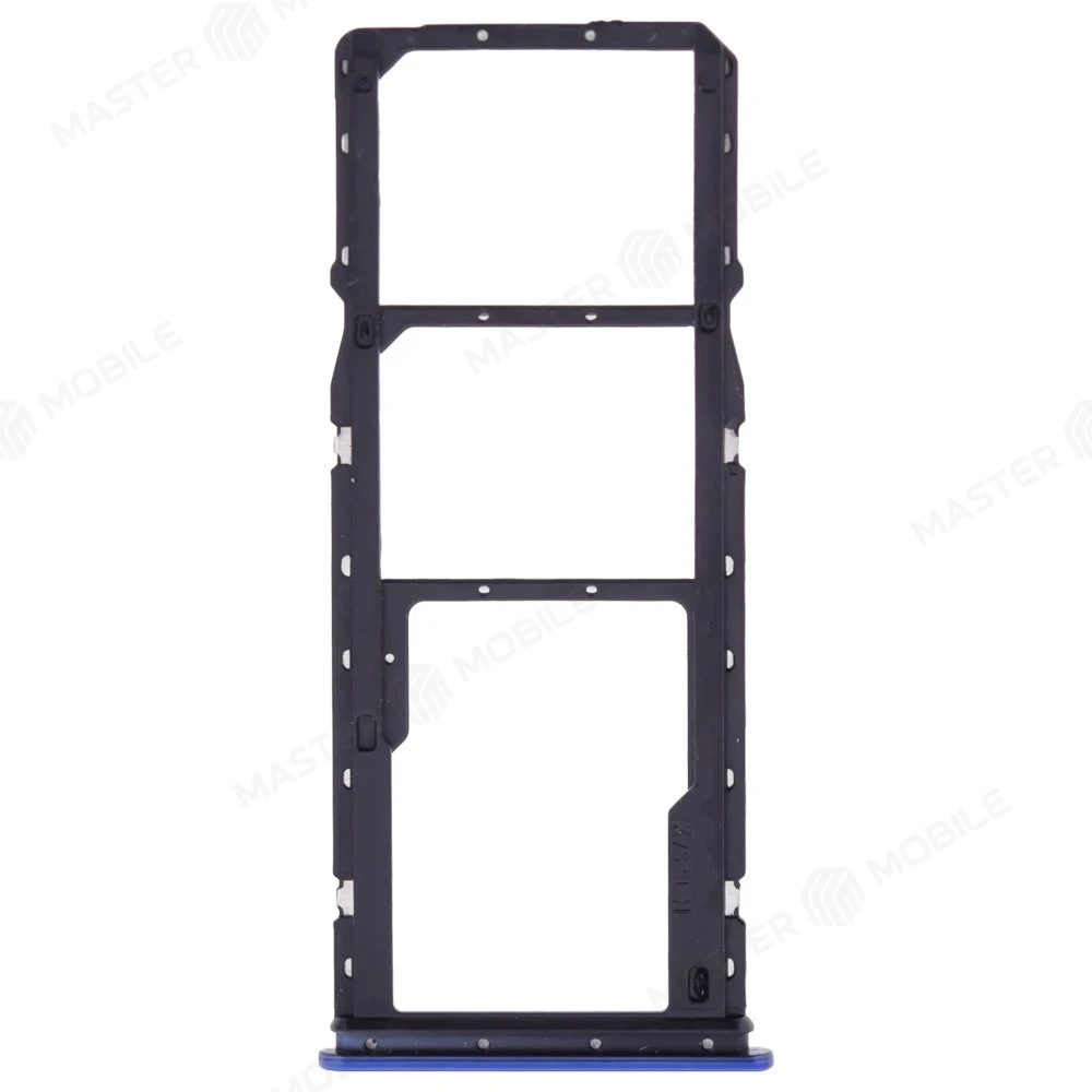 Держатель сим-карты для Xiaomi Poco M4 Pro 4G (2201117PG) (синий) фото №2