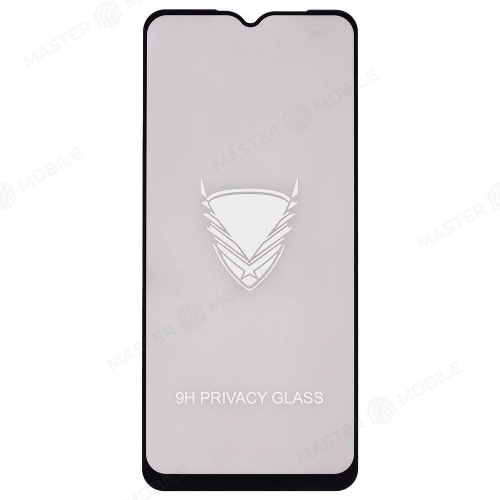 Защитное стекло OG Glass для Realme C3 (RMX2020) / C11 (RMX2185) / C15 (RMX2180) / C21Y (RMX3261) и др. (антишпион) (черный) 