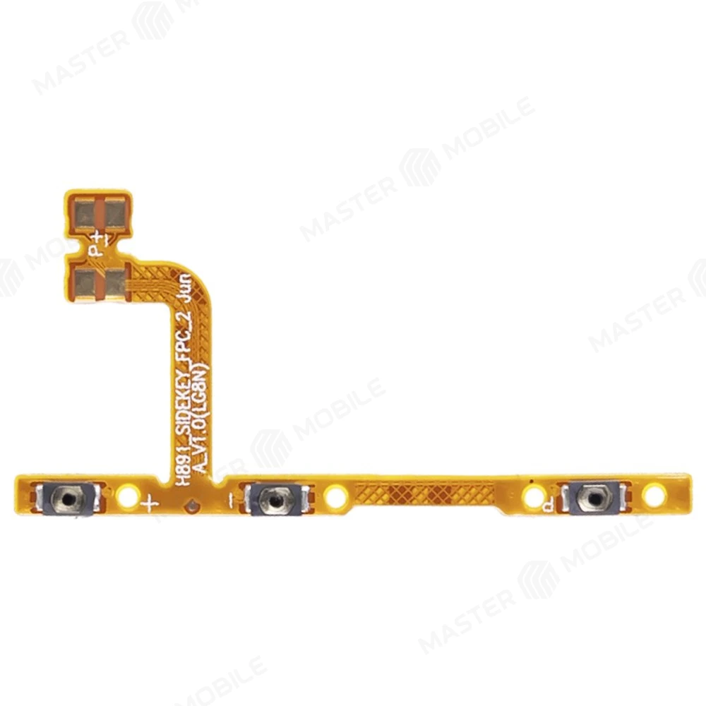 Шлейф для Tecno Pova 4 Pro (LG8n) с комп. (на кнопку включения и кнопки громкости)  фото №1