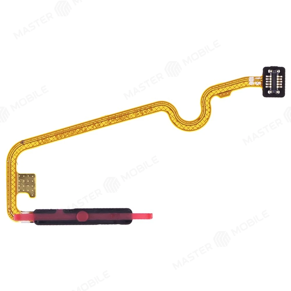 Шлейф для Infinix Note 11 Pro (X697) с комп. + сканер отпечатка пальца (зеленый)  фото №2